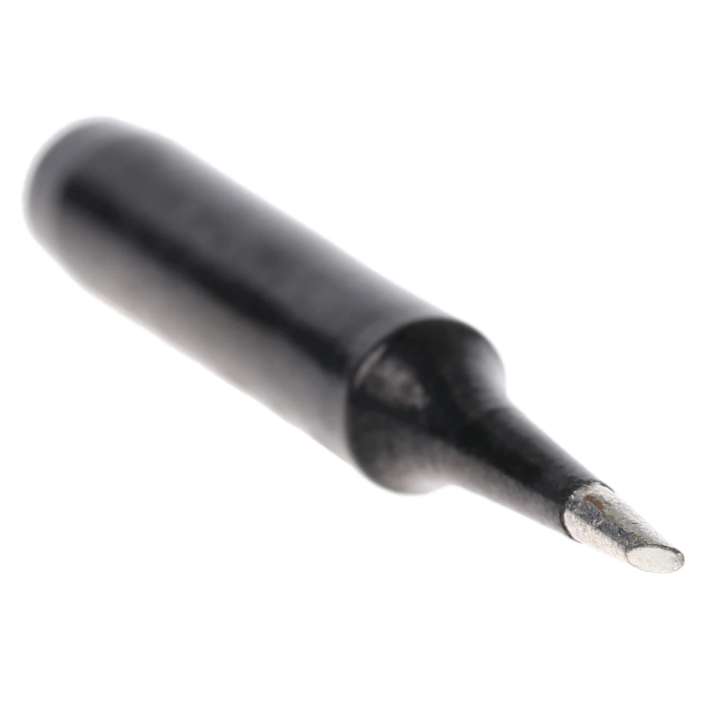 

D0AC 5 Pcs 900M-T-1C Copper Replacement Bevel Style Soldering Iron Solder Tip Lead-free For Hakko 936