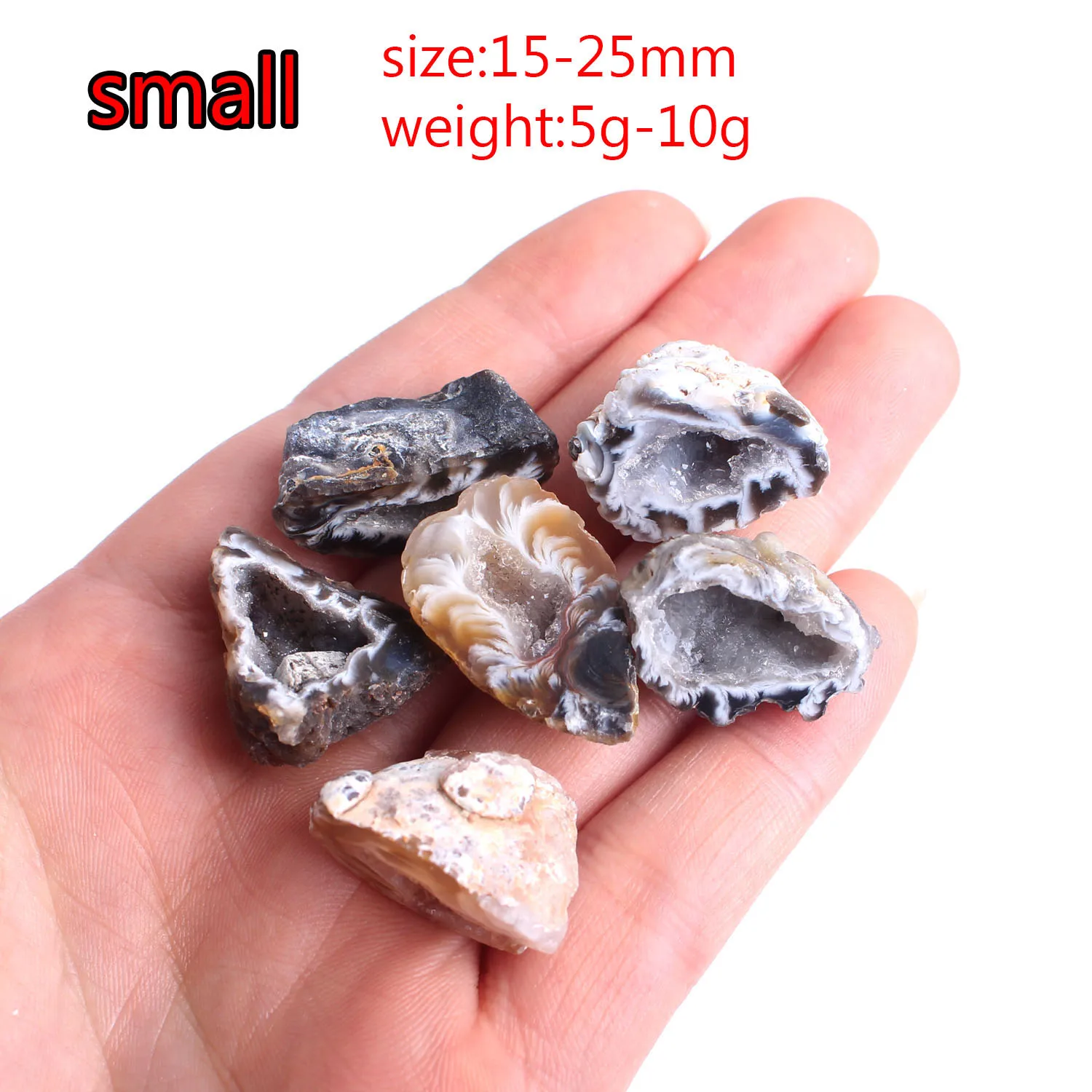1PC Natural Agate Crystal Geode One Polished Irregular Quartz Gemstone Specimen Home Decor | Дом и сад