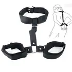 Регулируемые наручники для БДСМ-игр, нейлоновые ремни для щиколотки, секс-изделие для взрослых игр