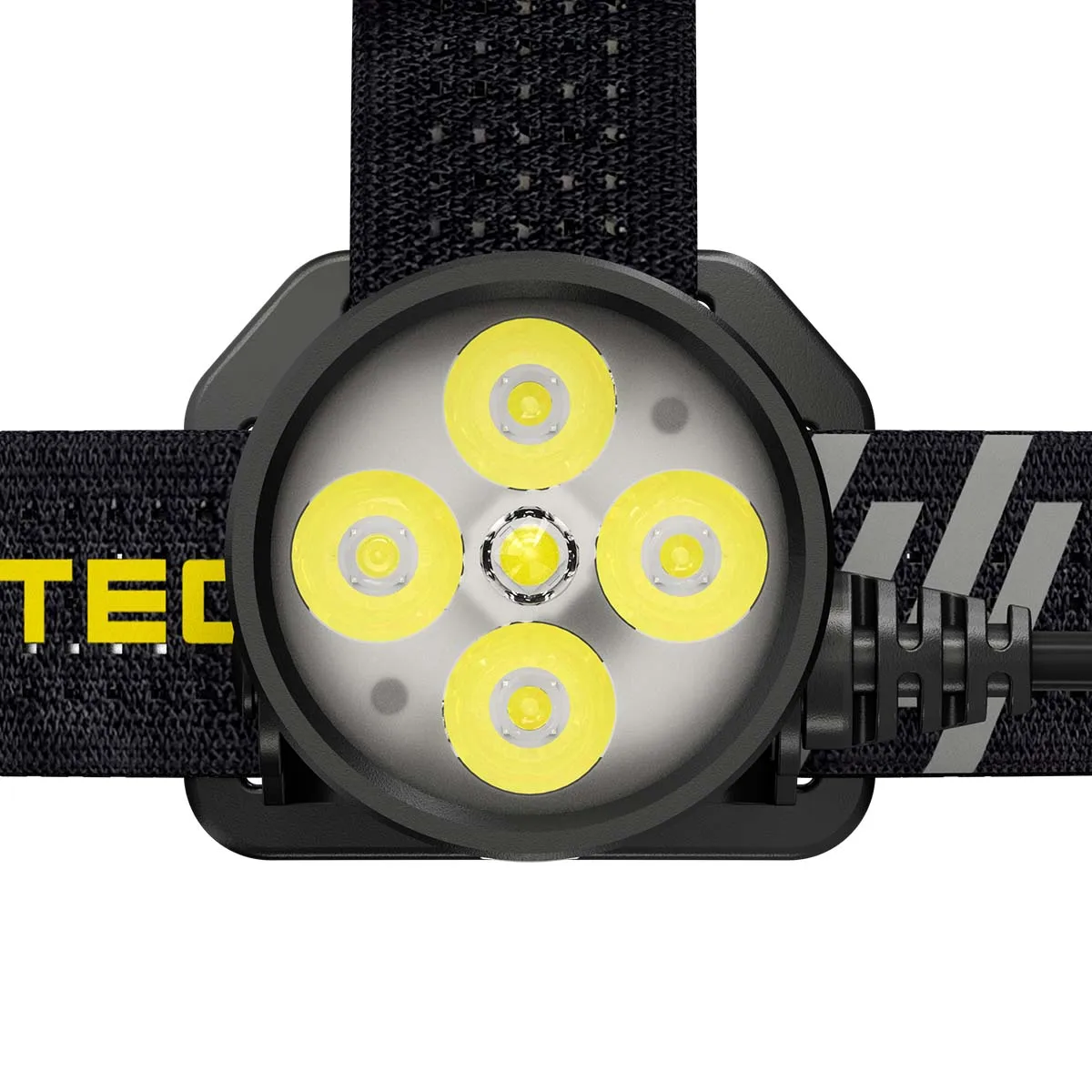 Купить Налобный фонарь NITECORE HU60 высокой мощности, светодиодные фонарики 4 X CREE XP-G3 1600 люмен, фонарь с большой мощностью