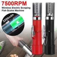 charging portable electric fish scaler fishing scalers cleaning fish remover cleaner descaler scraper seafood tool 110220v 125w