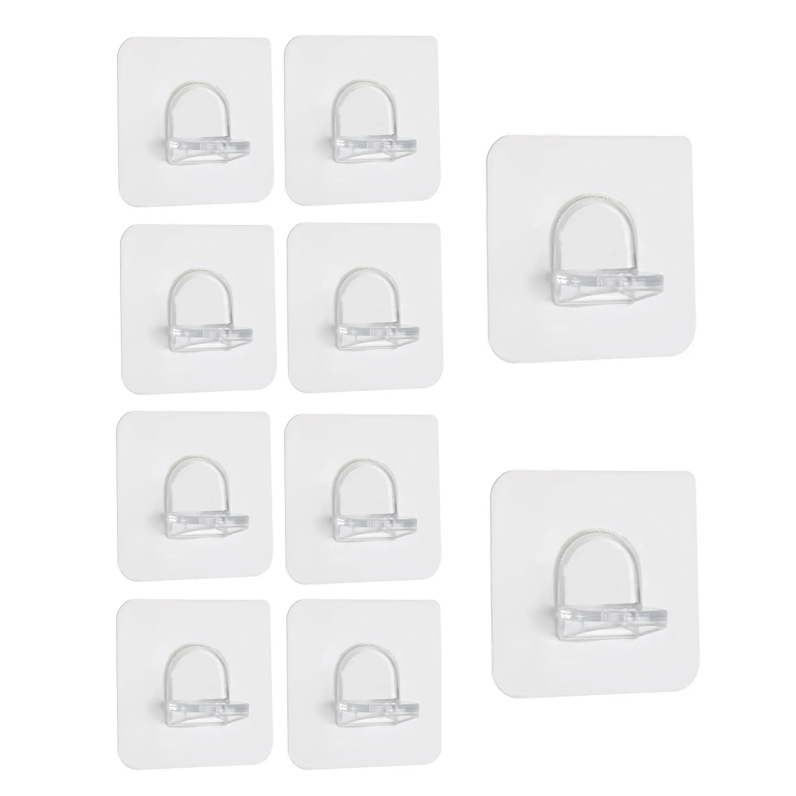 

6X6CM Punch-free Layered Partition Bracket Triangle Bracket Support Shelf Right Angle Support Paste Screw Hook Clapboard Sticker