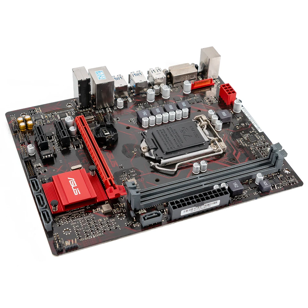 Asus EX-B150M-V3 Desktop Motherboard B150 Socket LGA 1151 For Core i7 i5 i3 DDR4 32G USB3.0 Micro ATX Original Used Mainboard | Компьютеры