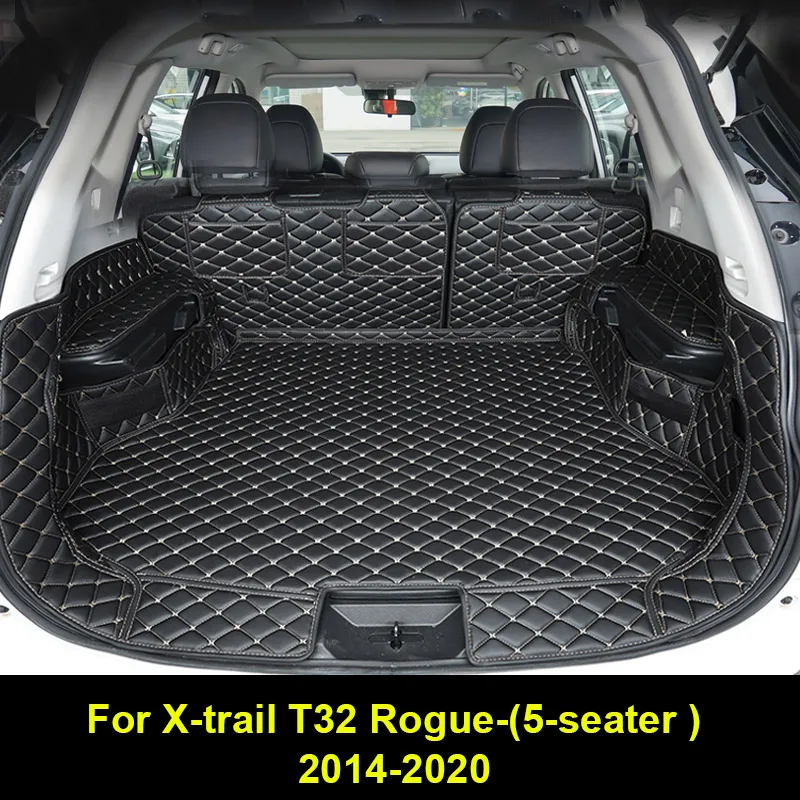 

Защитные коврики для заднего багажника автомобиля, водостойкий ковер, органайзер для хранения в салоне, аксессуары для Nissan X-Trail Xtrail T32 Rogue 2018