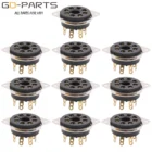 8-контактная восьмиконтактная бакелитовая вакуумная трубка с основанием для KT88 EL34 GZ34 KT66 6L6 274B 5U4G 5Z3P шасси крепление Hifi аудио трубка AMP DIY