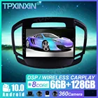 Для Opel Insignia 2014-2017 Android 10 6 + 128G DSP Carplay Автомобильная GPS-навигация автомобильное радио мультимедийный плеер головное устройство магнитофон