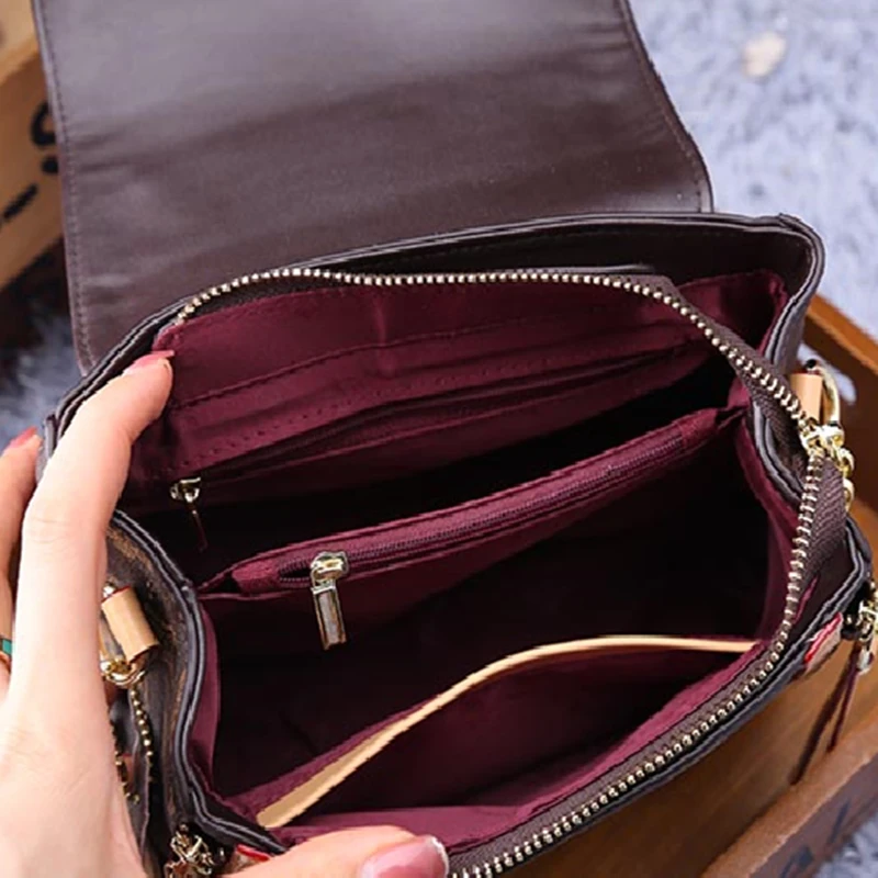 

Genuine Leather Women Buckets 2021 New Fashion Larger Capacity Retro Prints Bags Ladies Purses and Handbags Channels Handbags Gg