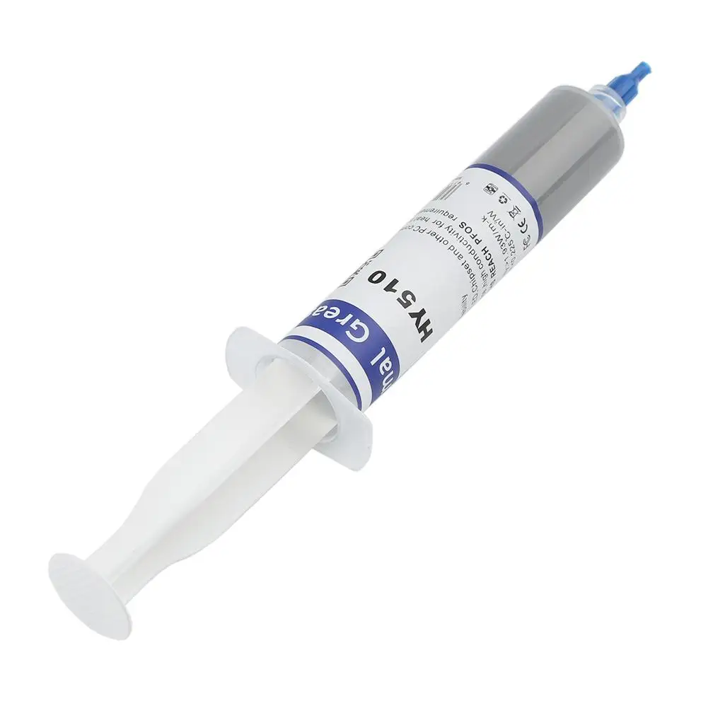 

HY510 Thermal Conductive Silicone Grease Paste for GPU CPU Chipset Cooling -30 to180 Degree 1.93 W/m-K Grey Cooling Prop