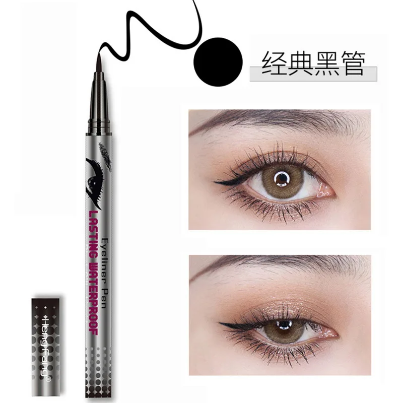 

Профессиональная подводка для глаз, гелевая ручка, водостойкая жидкая подводка для глаз с защитой от пятен, карандаш для глаз, легкий в окра...