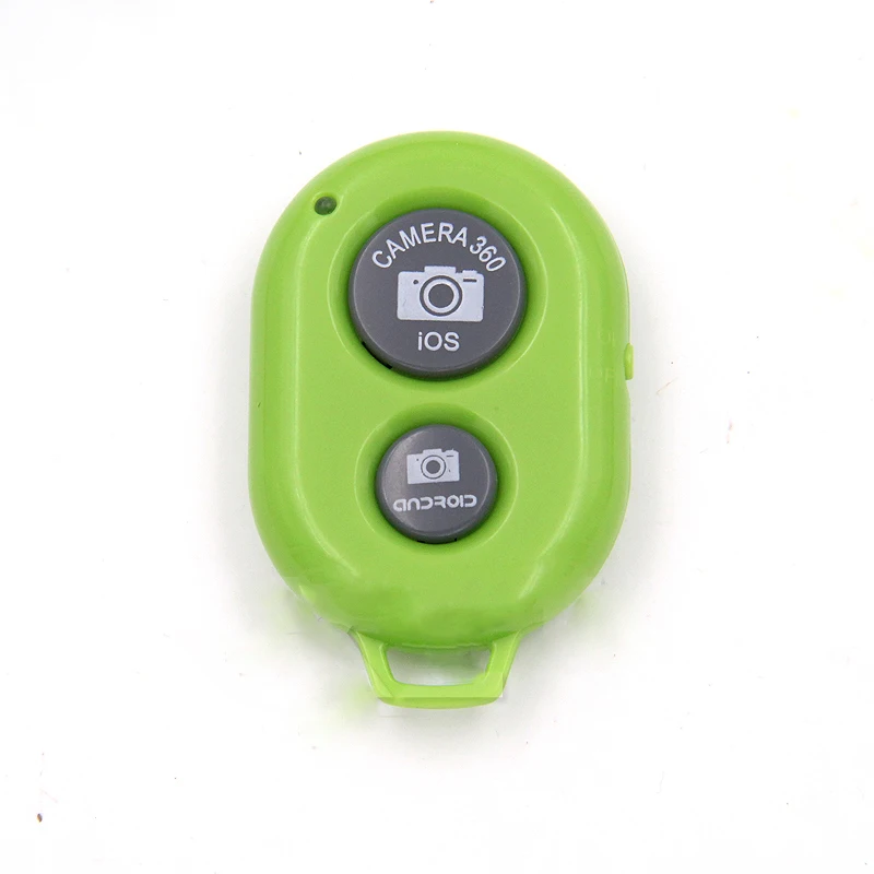 Green Мини 433 МГц беспроводной Bluetooth пульт дистанционного управления Смартфон камера затвора для селфи палка монопод Android IOS для iPhone 7 8 X - Цвет: Green
