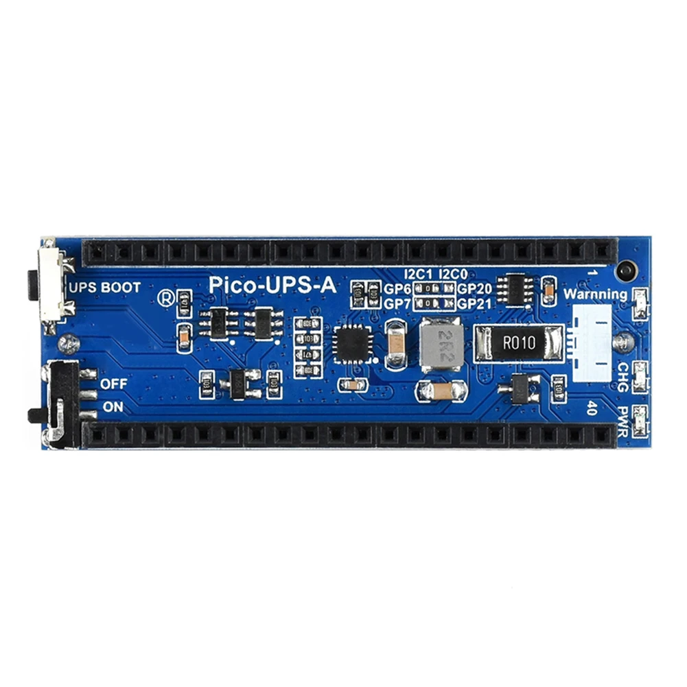 

Raspberry Pi Pico UPS Module Uninterruptible 800mAh I2C Interface Power Supply Battery Expansion Board