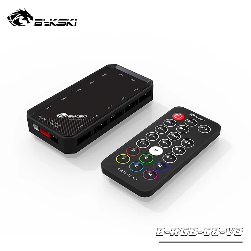 BYKSKI RGB для блока 12 В Светодиодная лента/поддержка подключения к в 4 контактный