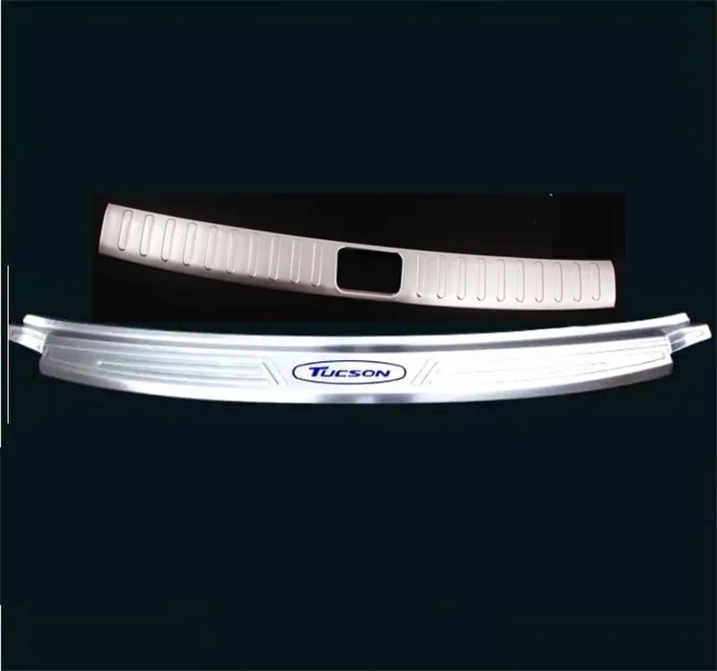 

Car Styling for Hyundai Tucson 2015-2018 stainless steel High quality stainless steel Rear Bumper Protector Sill