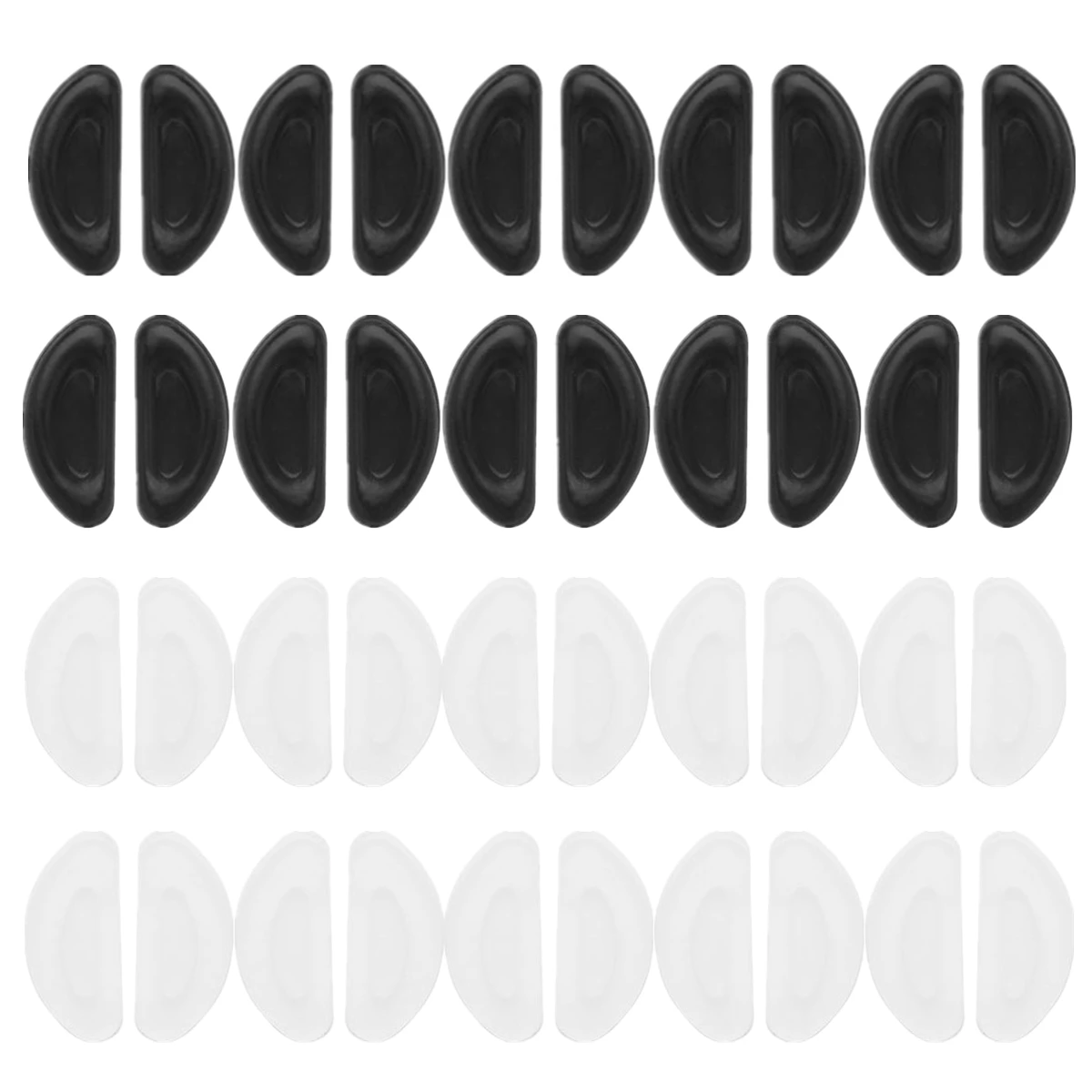 10 пар в комплекте Анти скольжения Носовые фиксирующие накладки очков