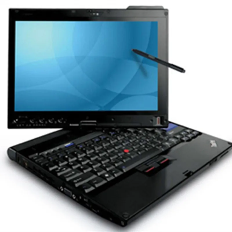 Бывший в употреблении компьютер авто диагностический ноутбук Thinkpad x201 планшет i7 4g