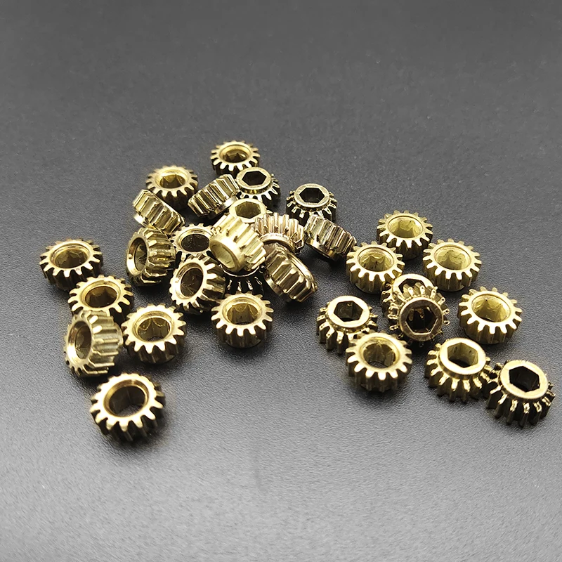 

240pcs Hexagonal Open Gear Tuners Tuning Pegs Machine Heads Mount Hex Hole 1/18 Gears for Guitar Instrument