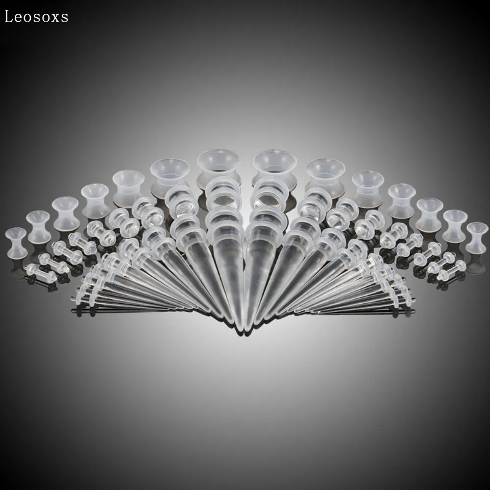 Leosoxs акриловый конус для разбрасывания ушей серьги в европейском и американском
