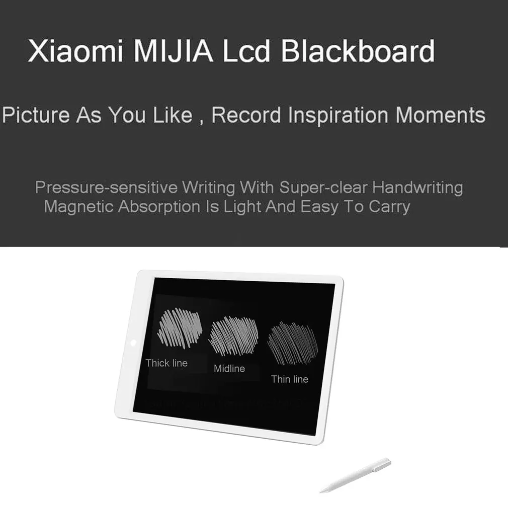 Xiaomi Электроника доска для письма детская доска немагнитная доска для каракули Бытовая доска для рисования доска для рукописного письма
