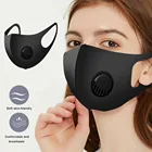 При заказе 1-10 штук респиратор для взрослых лыжный Fasemask Ткань Многоразовые моющиеся черный уход за кожей лица Модные украшения для ухода за кожей лица бандана Mascarillas