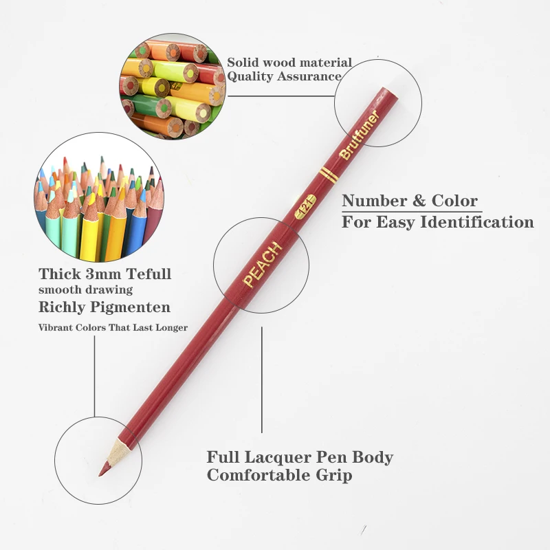 Набор деревянных масляных цветных карандашей для рисования 120/160 цветов |