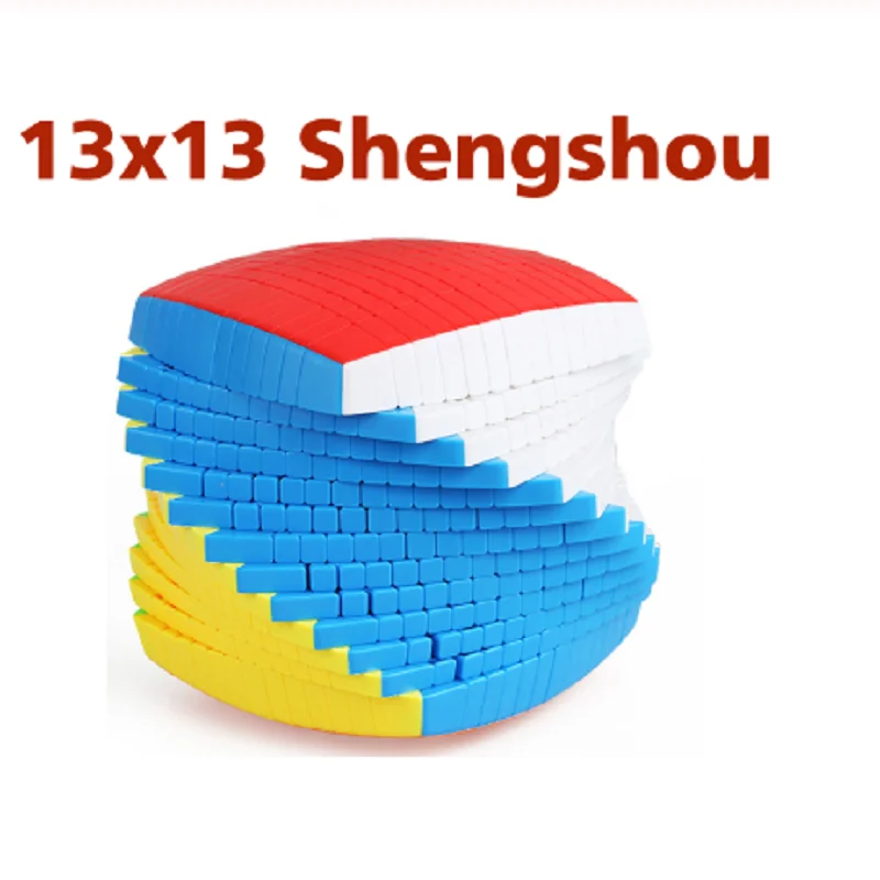 Shengshou 13 слоев 13x13x13 кубик куб без наклеек скорость Волшебная магический 13x13