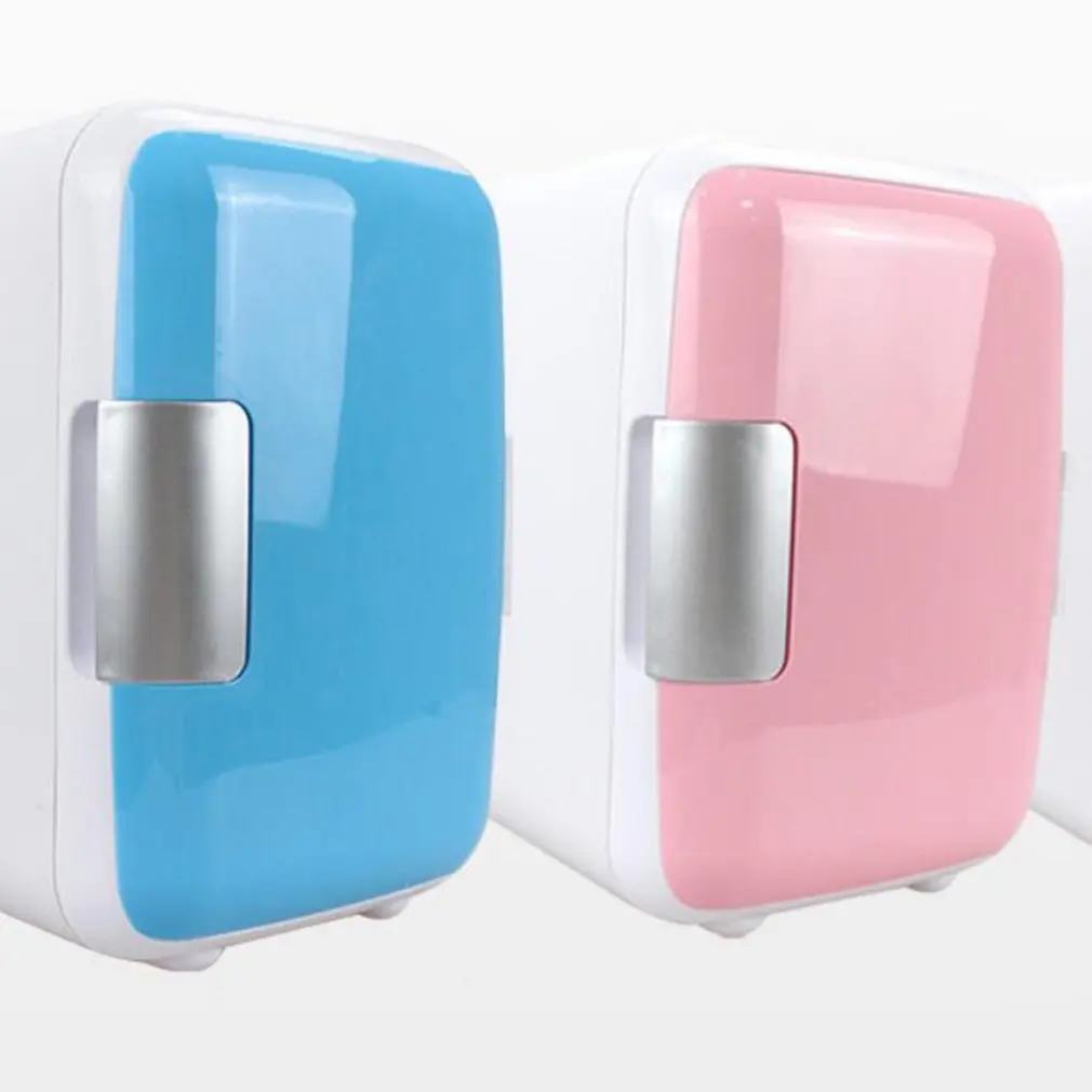 Автомобильный мини холодильник 4 л холодный и теплый маленький для дома