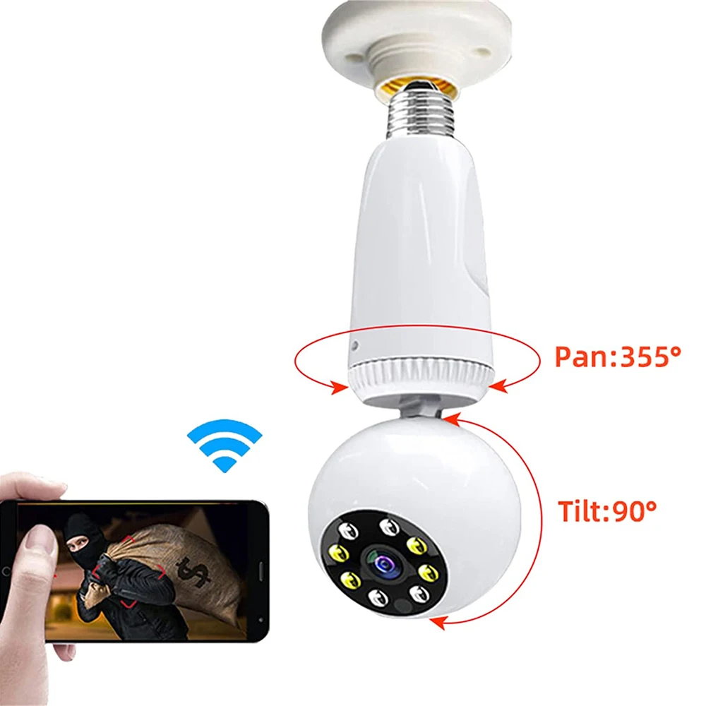 

Панорамная IP-камера, 3 Мп, с поддержкой Wi-Fi, с поворотом на 360 градусов