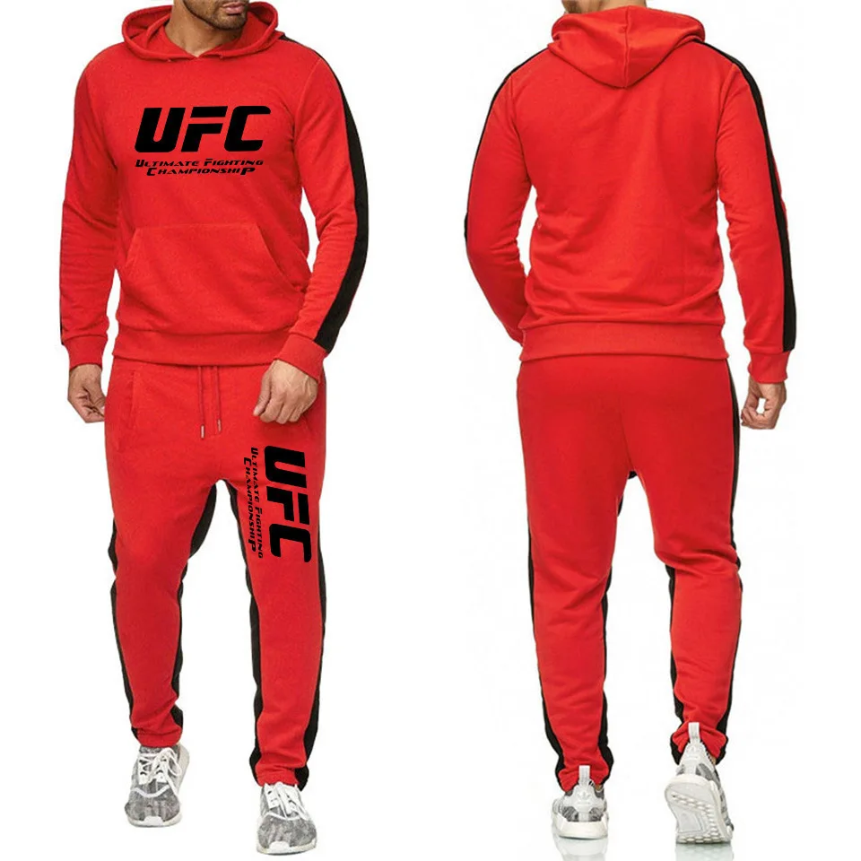 

2021 Spring Hot Sale Men's Sports and Leisure Joggers Sweat Suits Hoodies+Pants Suit Sweatshirt Sportswear Set 2pc Hoody Suit