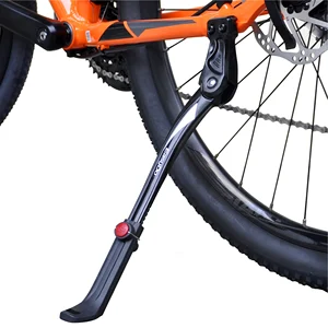 easydo adjustable bike kickstand mtb parking rack support side kick stand for 24 26 27 5 29in bicycle free global shipping