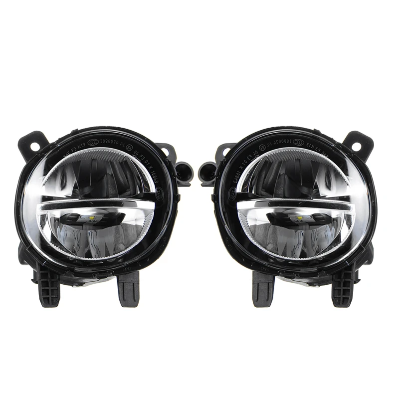 

A Pair Car Front LED Fog Light Fog Lamp DRL Driving Lamp For BMW F20 F22 F30 F35 LCI With LED Bulds 63177315559 63177315560