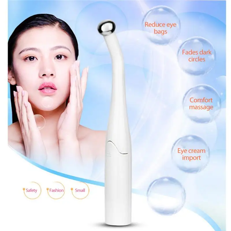 

1PC Anti-Ageing Eye Wrinkle Massager Electric Eye Massager Dark Circle Removal Eye Massage Pen For Beauty Skin Care Accessories