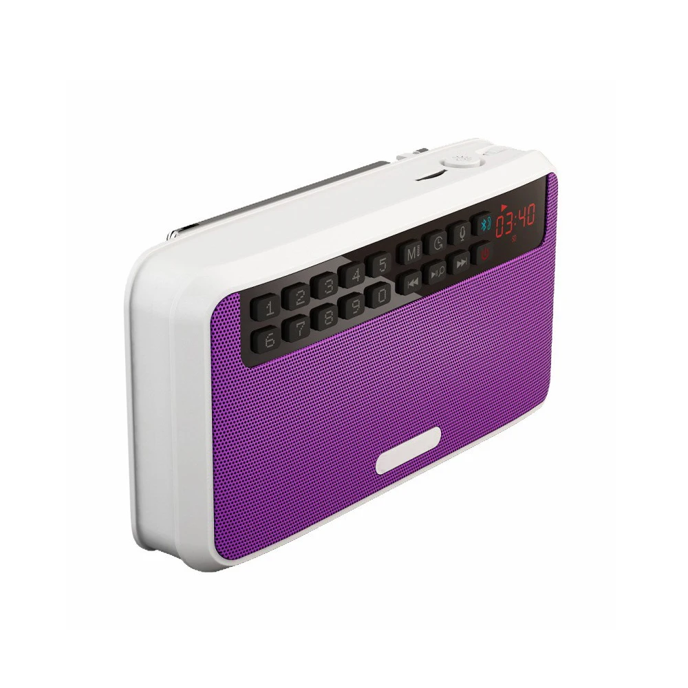 Беспроводная Bluetooth-Колонка Rolton E500 6 Вт Hi-Fi стерео музыкальный плеер портативный