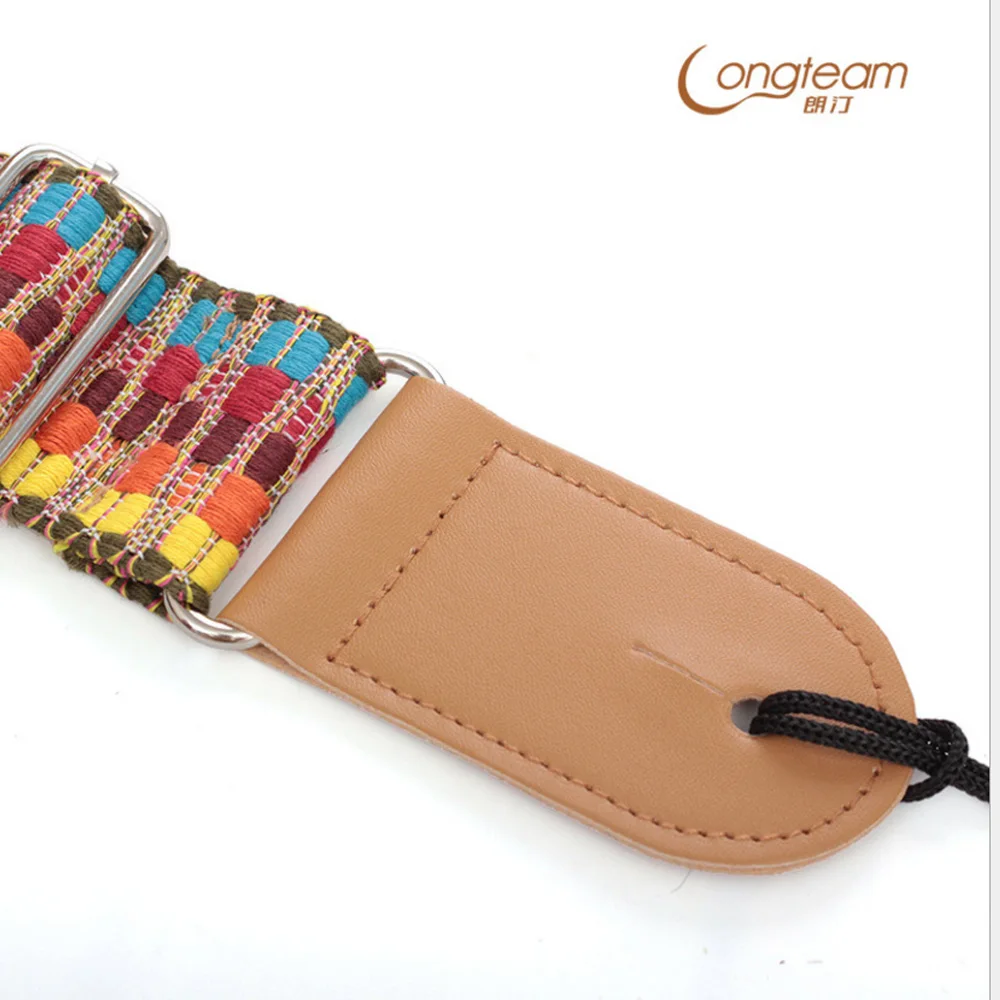 Национальный ремешок для ветровой гитары персонализированный вязаный