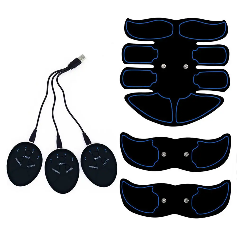 Тренажер для стимуляции мышц живота тренажер тонизирования пояс тренировки