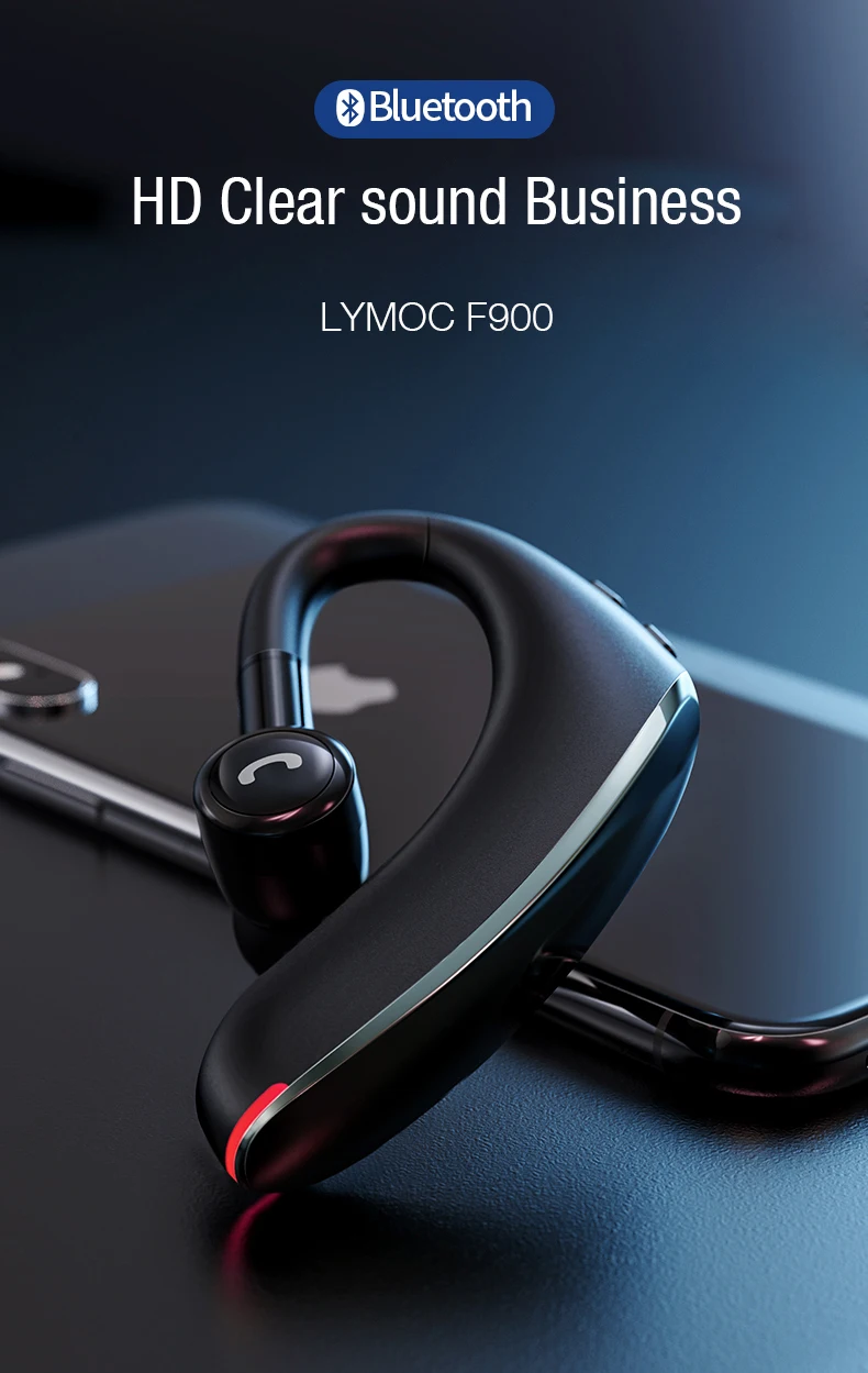 LYMOC Graphene 5,0 Bluetooth наушники беспроводные гарнитуры Nosice шумоподавление HD MIC Handsfree бизнес драйвер для iPhone Xiaomi