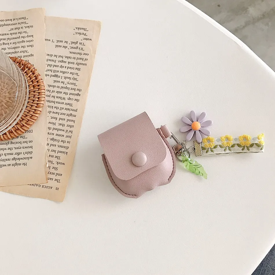 491M Кожаный чехол для наушников для Airpods 2, чехол, красная Роскошная вишневая крышка для Apple Air Pods, защитный чехол с кольцами для ключей, аксессуары, чехол - Цвет: 491M