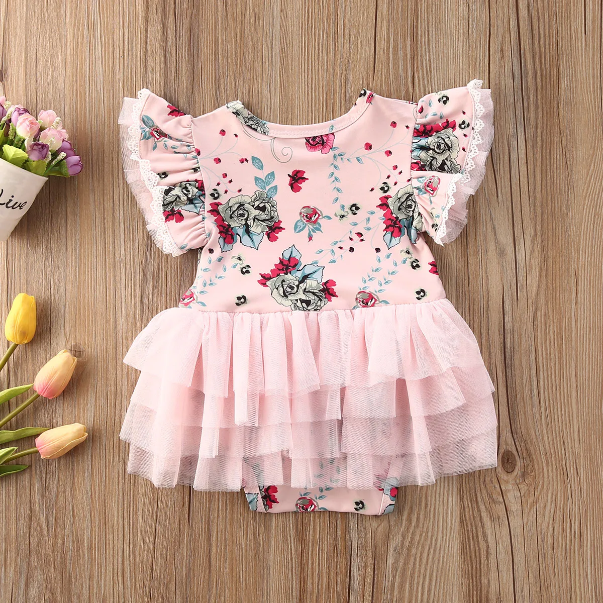 Новые летние милые комбинезоны для маленьких девочек и мальчиков 0-24 месяцев