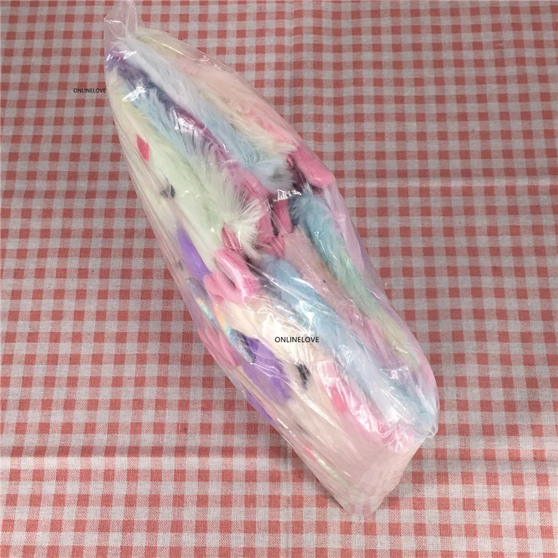 12 шт./лот прибл. Плюшевый чехол для монет с рисунком лошади 11 см Подарочный