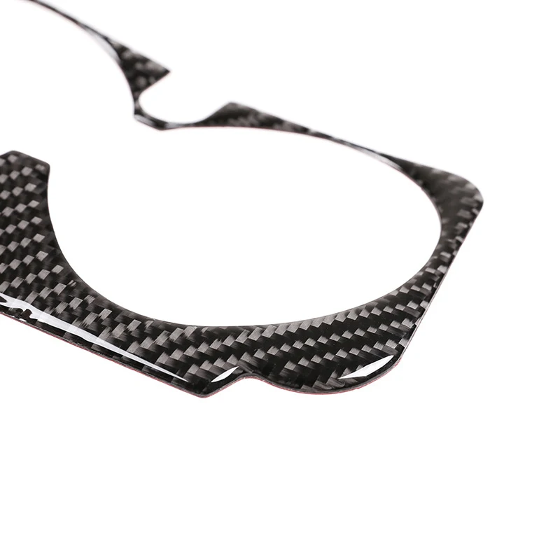 Автомобильная рамка держателя стакана воды из углеродного волокна декоративная