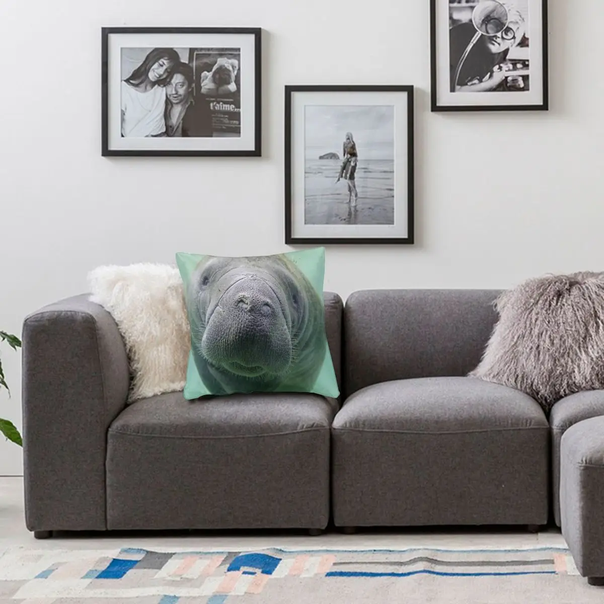 Manatee Подушка Dakimakura чехол наволочка подушка для тела аниме | Дом и сад