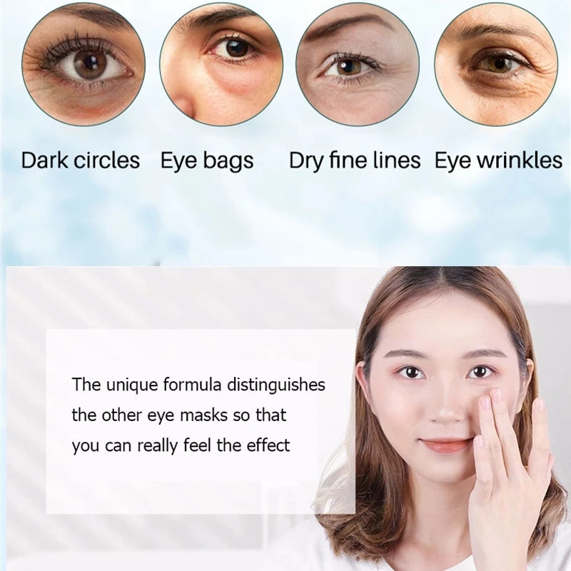 Никотинамид водорослей маска для глаз натуральное отбеливание увлажняющий