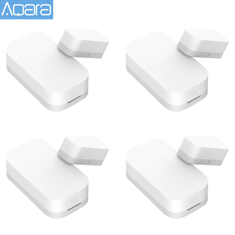 Датчик открытия окон и дверей Aqara Zigbee Беспроводной сенсор работает с приложением