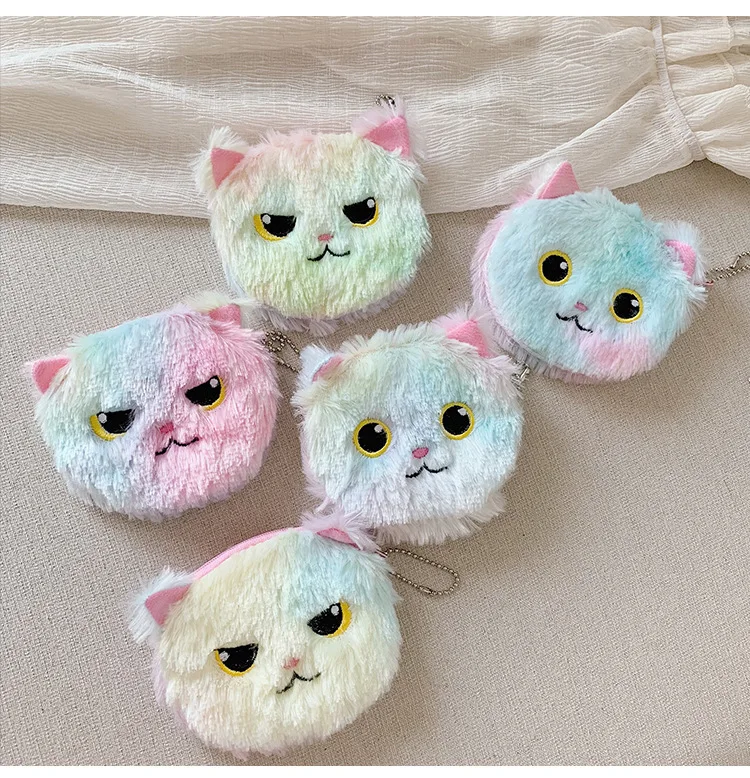 

2019 New Fashion Plush Summer Backpack Lovely Colorful Rabbit Ear Private Children's Package Baby Girl Student Package