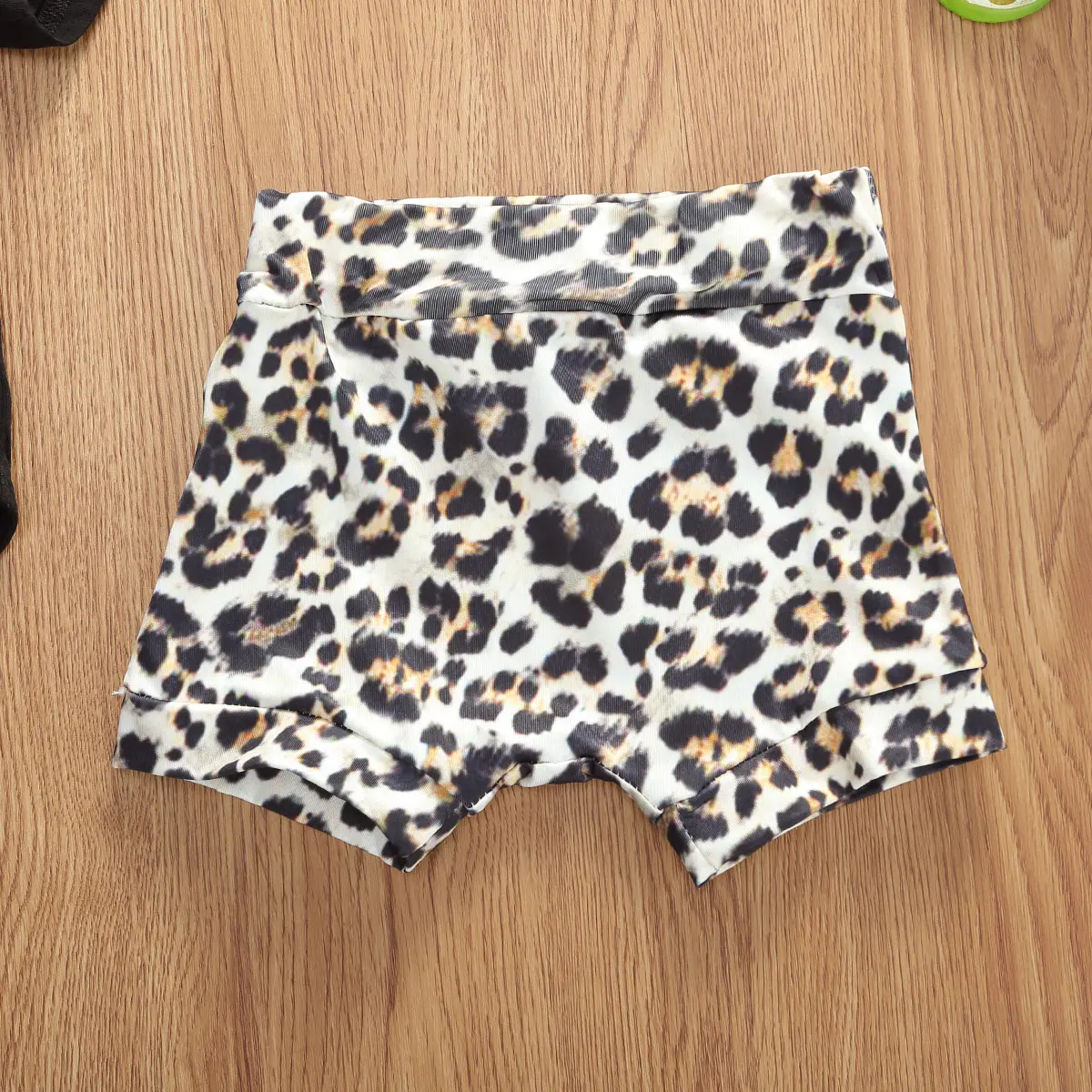 

0-18M Newborn Infant Baby Girls Clothes Set Letter Short Sleeve Romper Leopard Shorts Outfits Summer Baby Girl Costumes