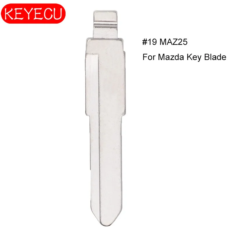 KEYECU 10PCS KEYDIY Universal Remotes Key Flip Blade 19# MAZ25 for Mazda | Автомобили и мотоциклы