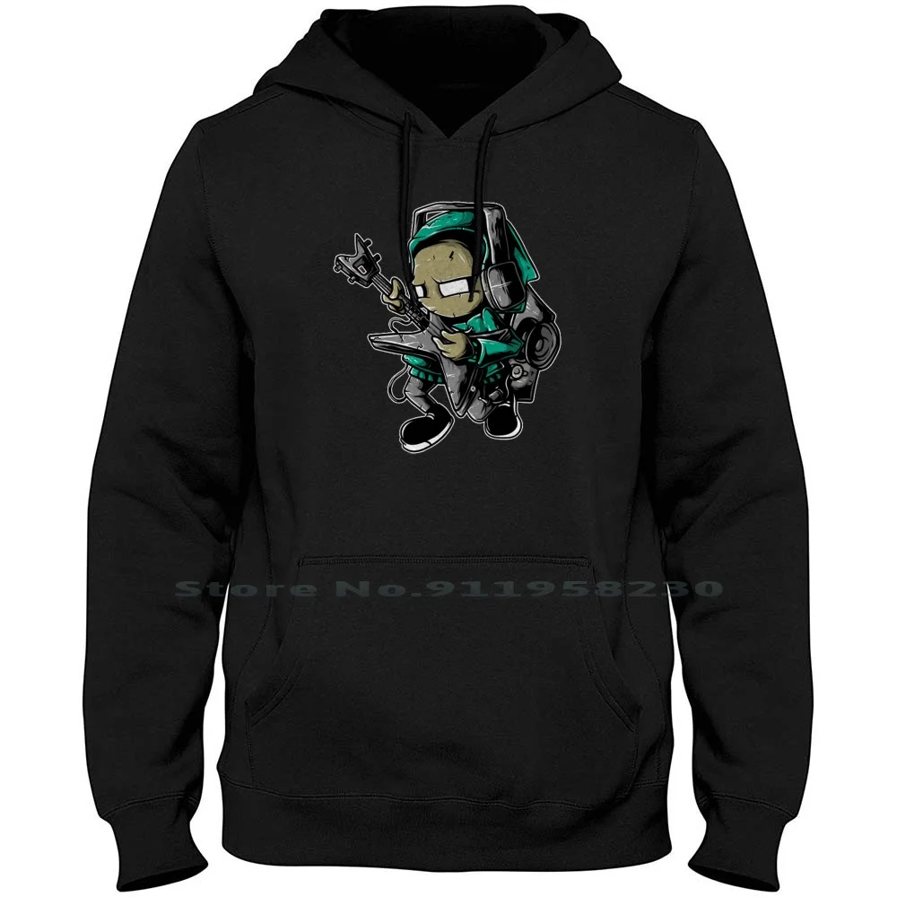 

Guitarist Monster Men Hoodie Sweater 6XL Big Size Cotton Guitarist Monster Cartoon Guitar Movie Comic Tage Game Age St Ny Me