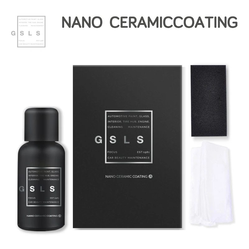 

Набор глянцевых керамических покрытий GSLS для автомобиля, нанопокрытие из жидкого стекла, кристальная керамика, уход за автомобильной краск...