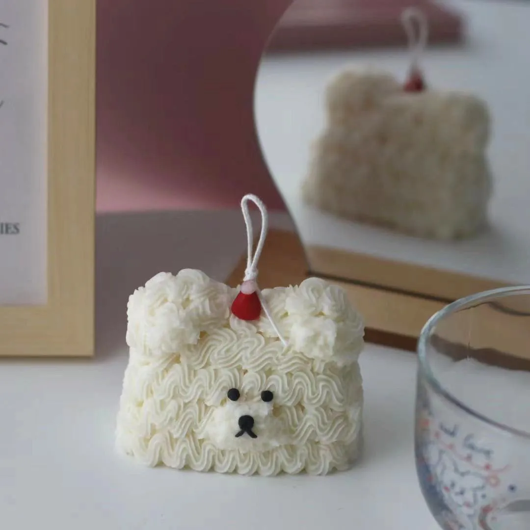 

Big Bear Head Polar Bear Silicone Mold Scented Plaster Candle Mold for Candle Making DIY Christmas Mold Home Decoration