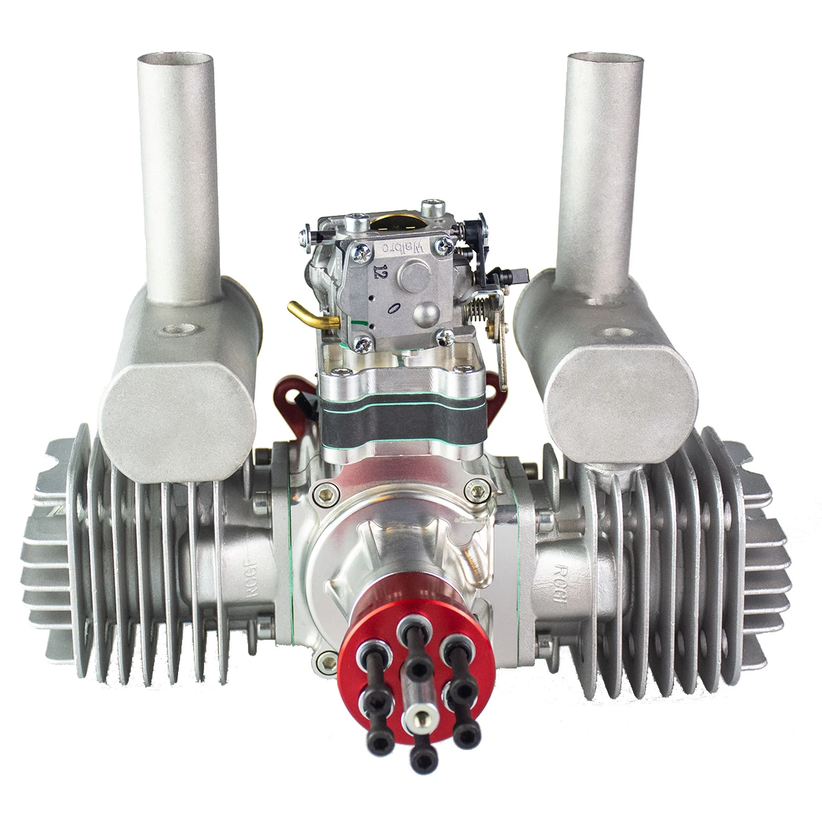 Оригинальный двухцилиндровый бензиновый/бензиновый двигатель RCGF новой версии