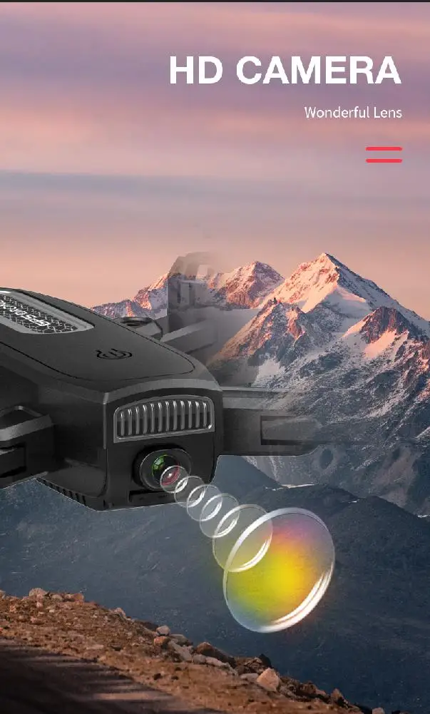 ZD8 RC Drone One Key Return GPS ударопрочный регулируемый широкий угол складной Wi-Fi с камерой 4K